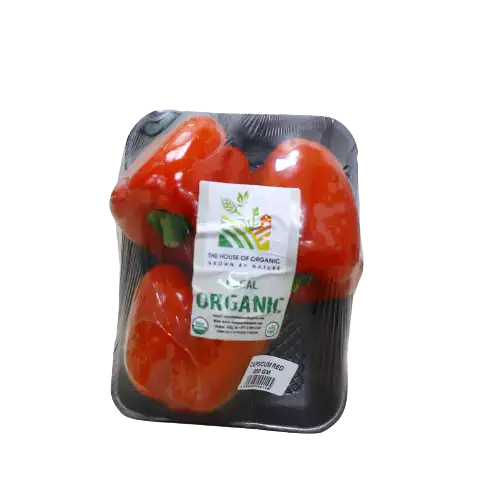 Organic Capsicum Red 500g UAE